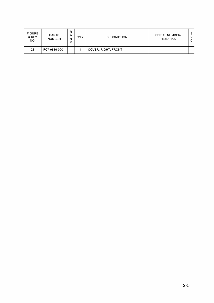 Canon imageCLASS LBP-5050 5050N Parts Catalog Manual-6